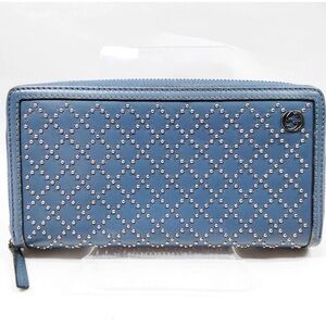 Gucci RARE! Blue Studded Women's Wallet - Sleek Everyday Clutch